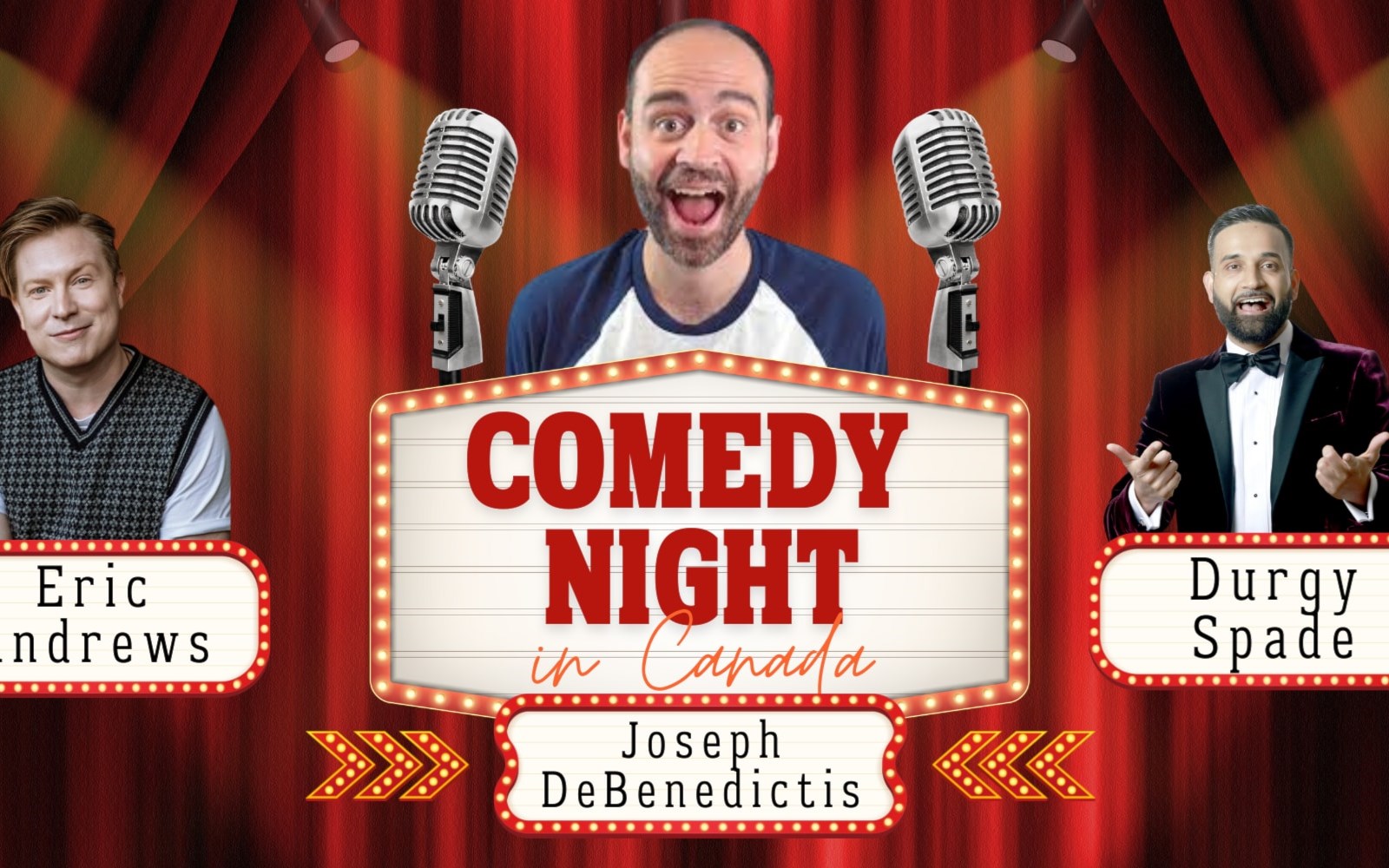 Comedy Night in Canada with Joseph DeBenedictis