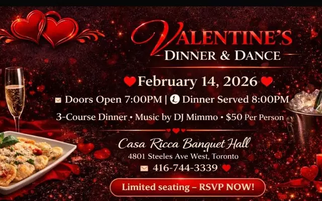 Valentines Dinner & Dance