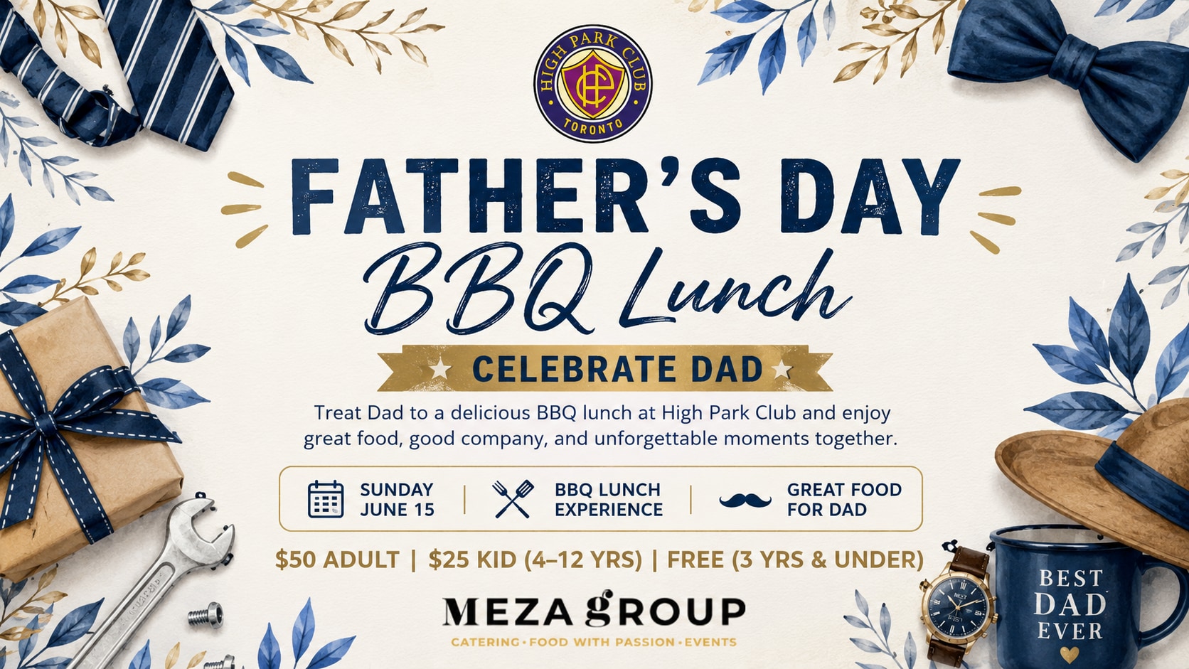 Father's Day Brunch at High Park Club