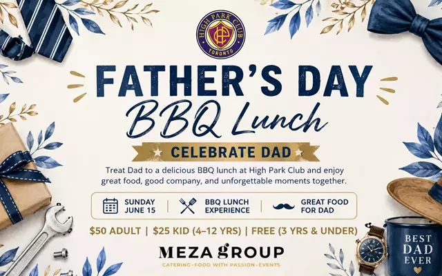 Father's Day Brunch at High Park Club